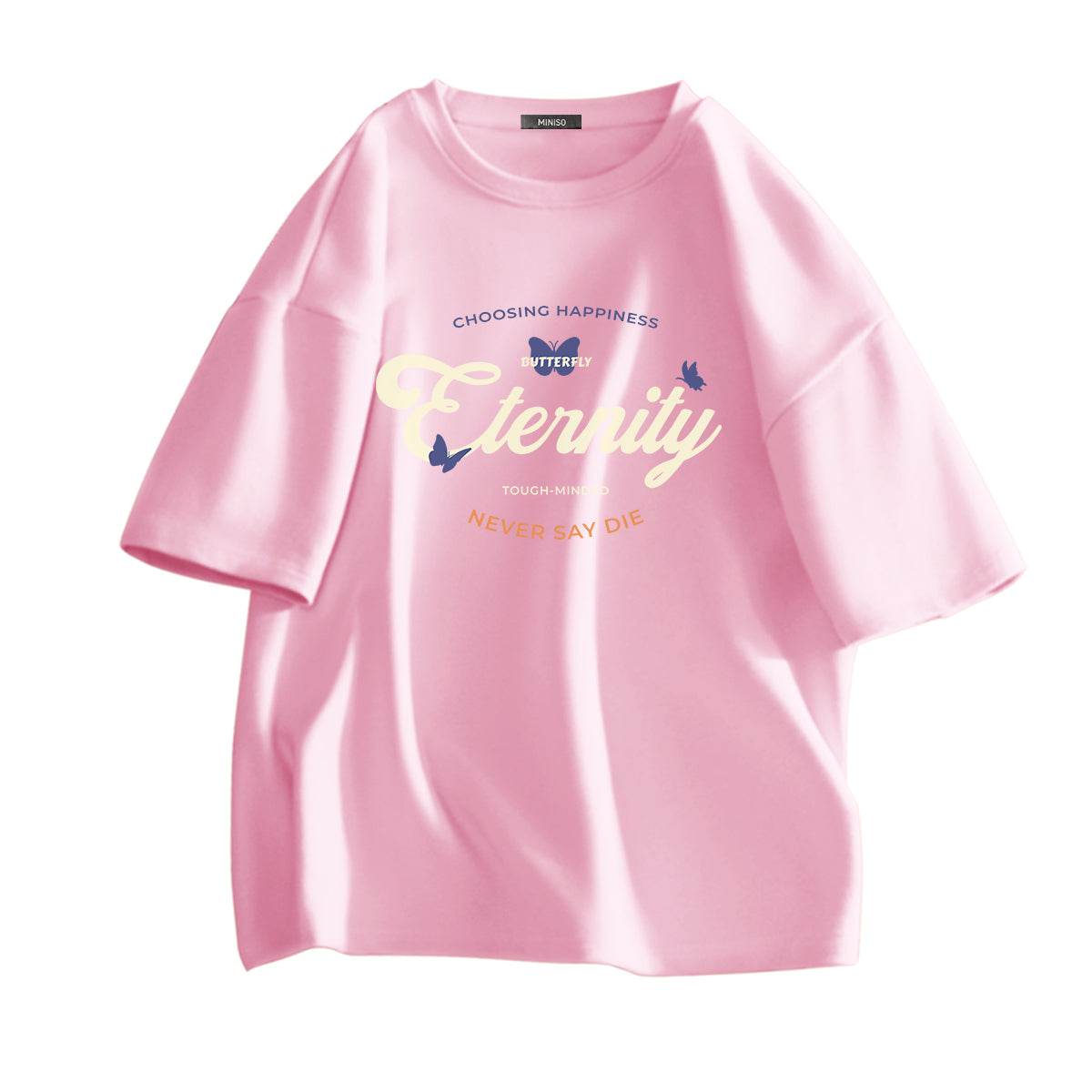 Футболка женская Miniso с круглым вырезом - Boxette Shop